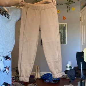 Tan sweatpants